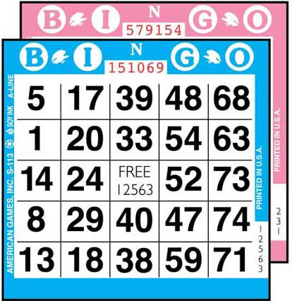 bingo paper